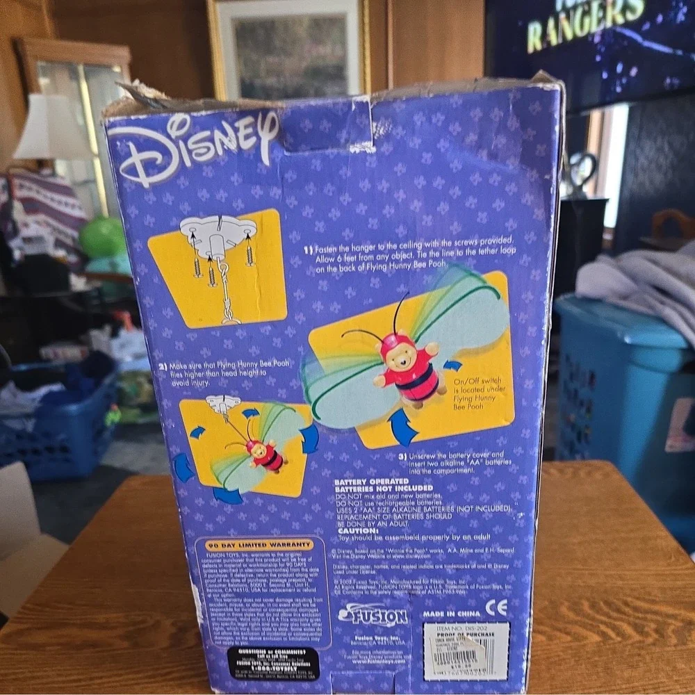 DISNEY WINNIE THE POOH FLYING HUNNY BEE POOH CRIB MOBILE Missing Bracket